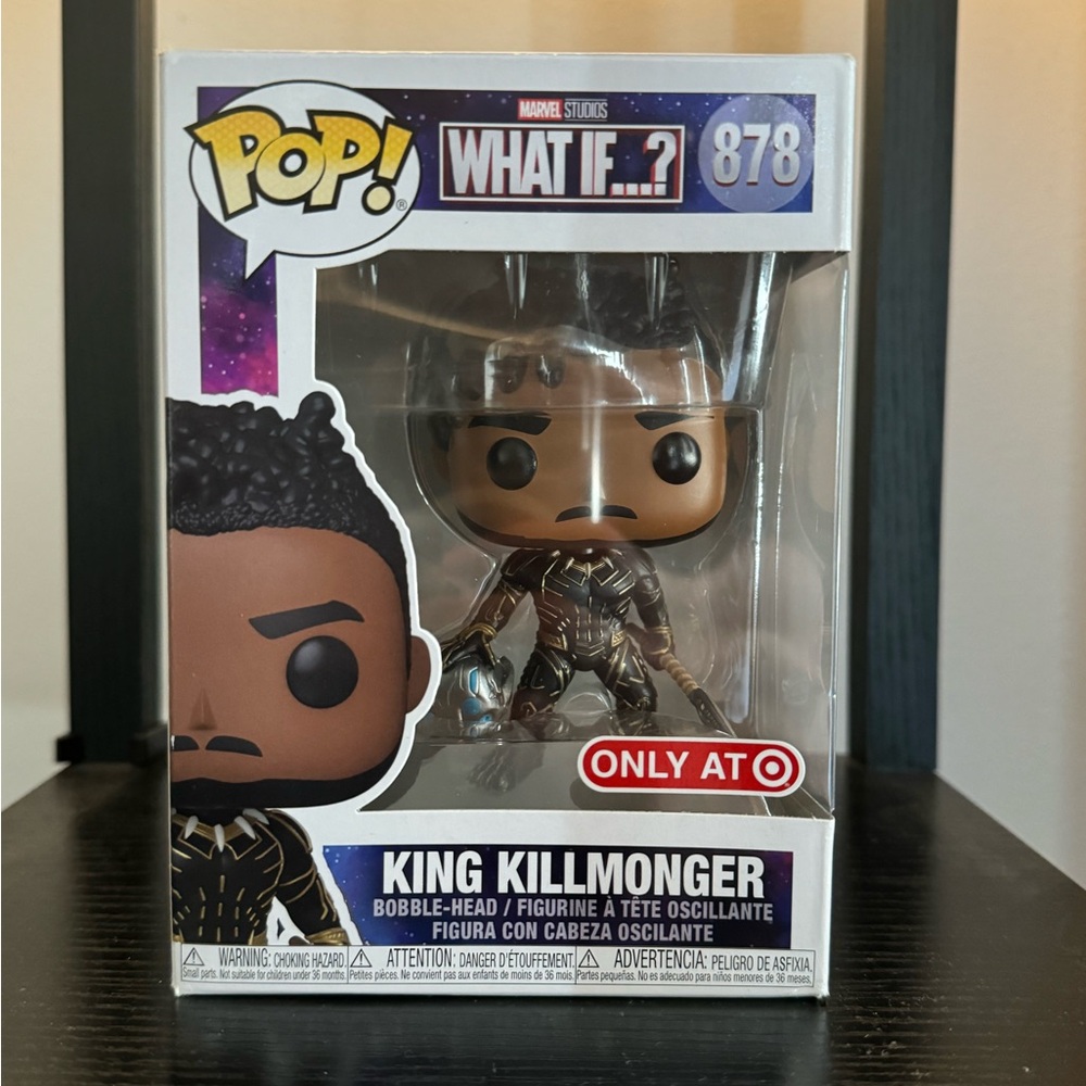 Marvel King Killmonger Funko POP! - Picture 2 of 6